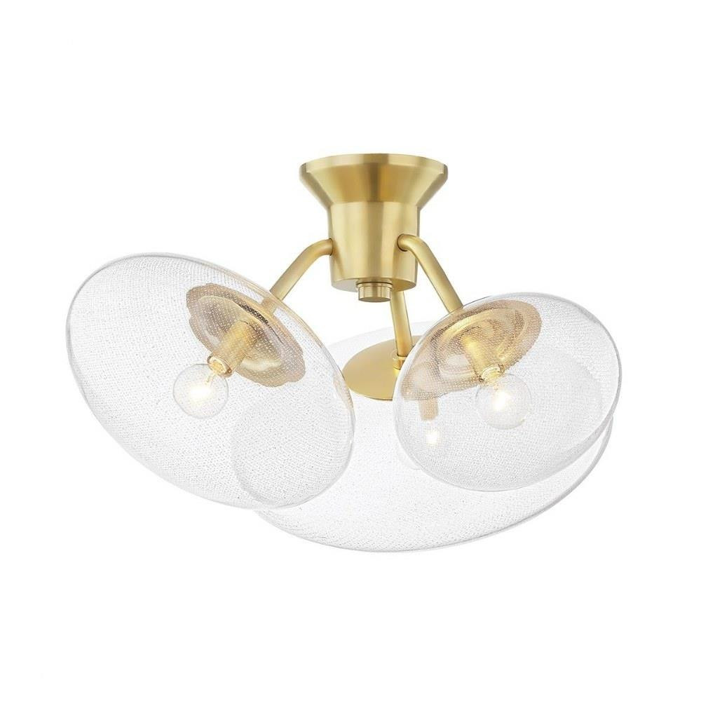 Opera 3 Light 26.25 Inch Wide Flush Mount by Hudson Valley - KBS1471603