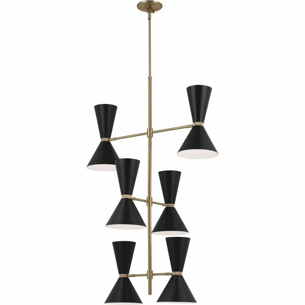 Phix 12 Light Medium Foyer Foyer Chandelier by Kichler - 52568