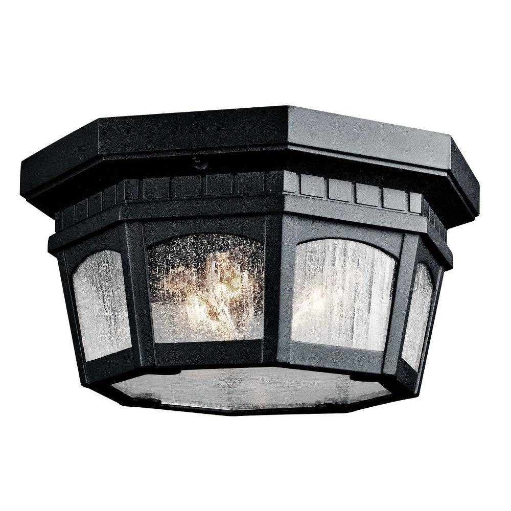 Courtyard 3 Light Mini Outdoor Ceiling Light by Kichler - 9538