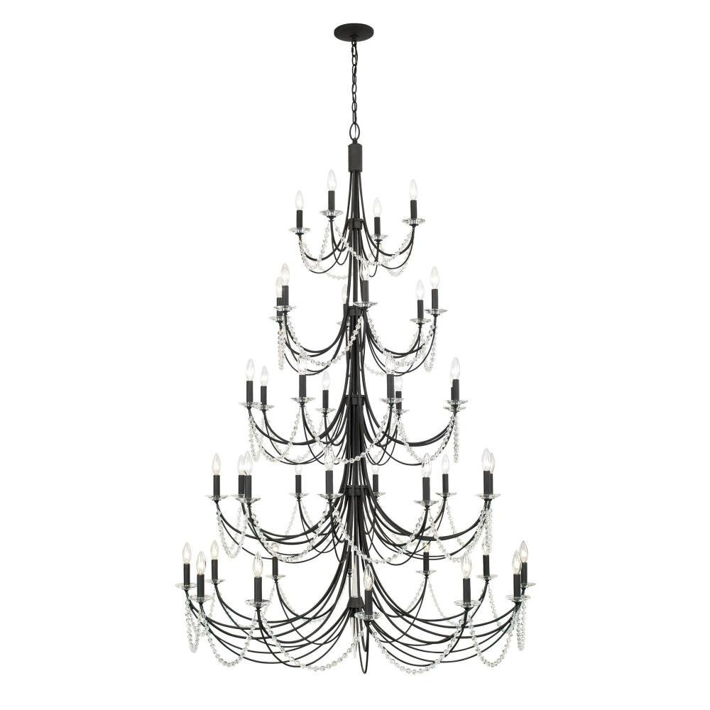 Brentwood 40 Light Oversized 5 Tier Chandelier by Varaluz - 350C40