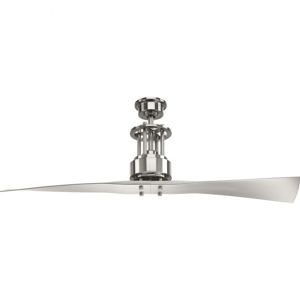 Spades Wide Ceiling Fan Handheld Remote 56 Inch wide by Progress - P2570
