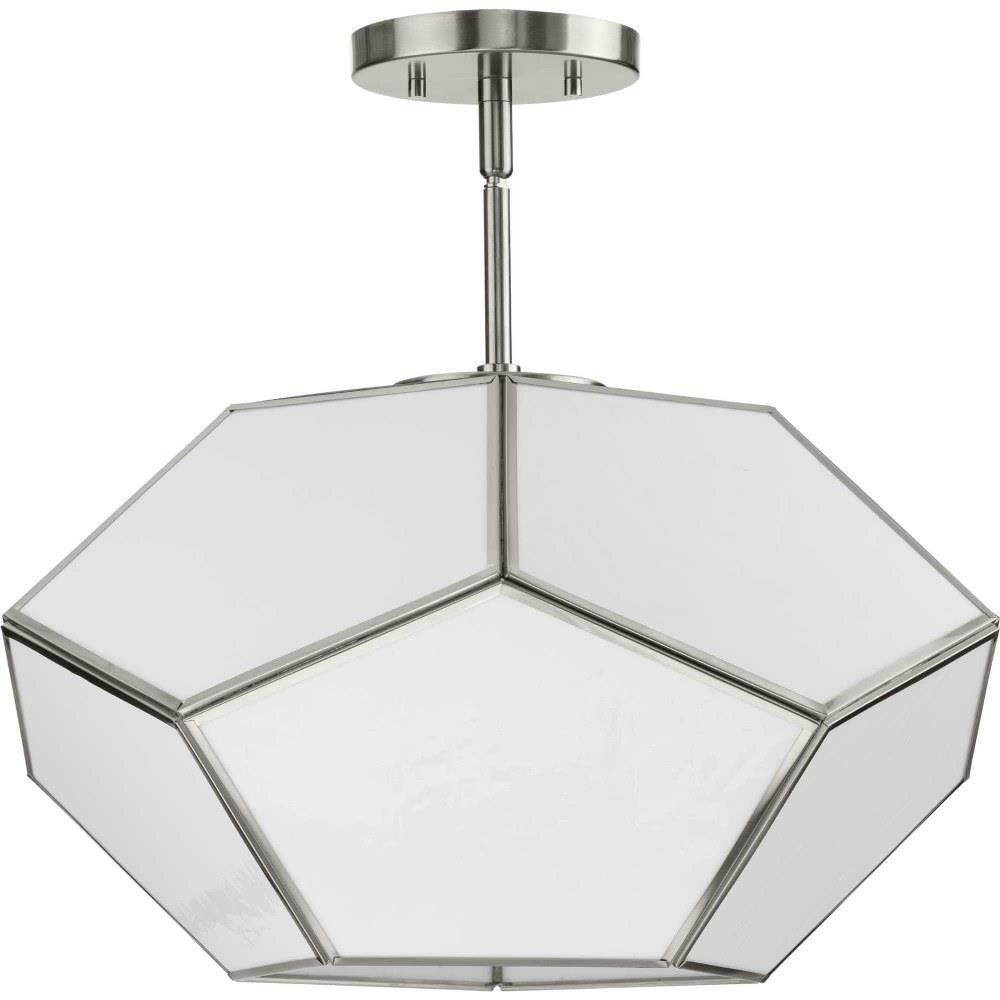 Latham 3 Light 14.87 Inch Wide Flush Mount by Progress - P350261