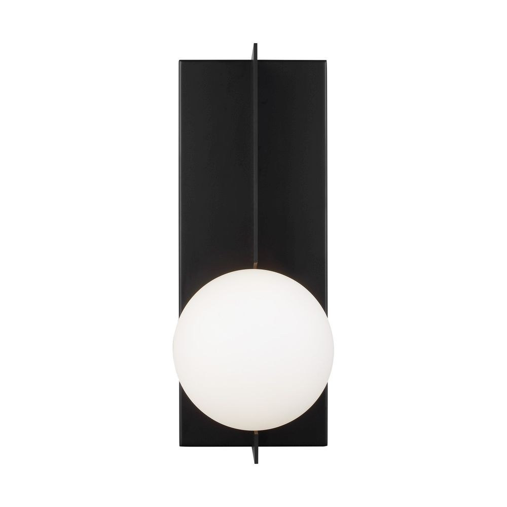 Sean Lavin 1 Light Wall Sconce 12.9 Inch Tall by Visual Comfort Modern - 700WSOB