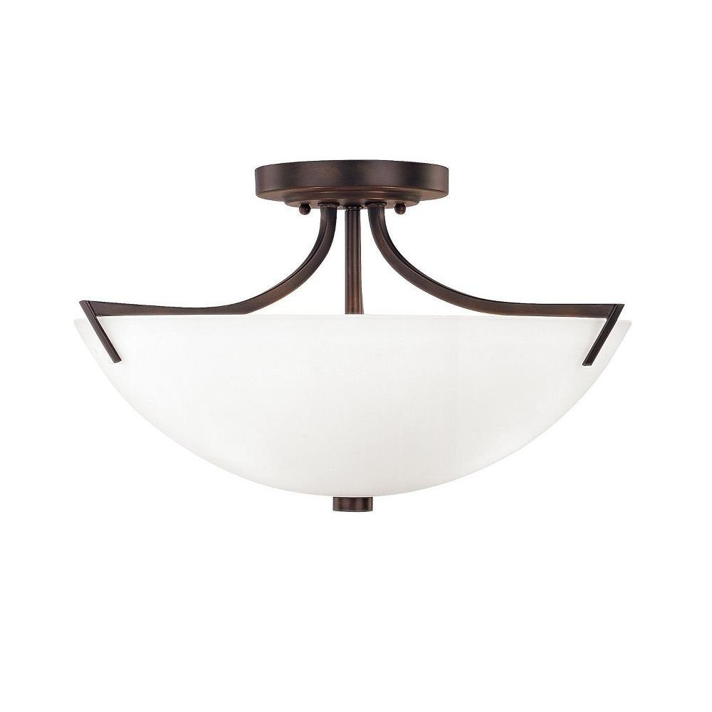 Stanton 3 Light 17 Inch Wide Semi Flush Mount by Capital - 4037