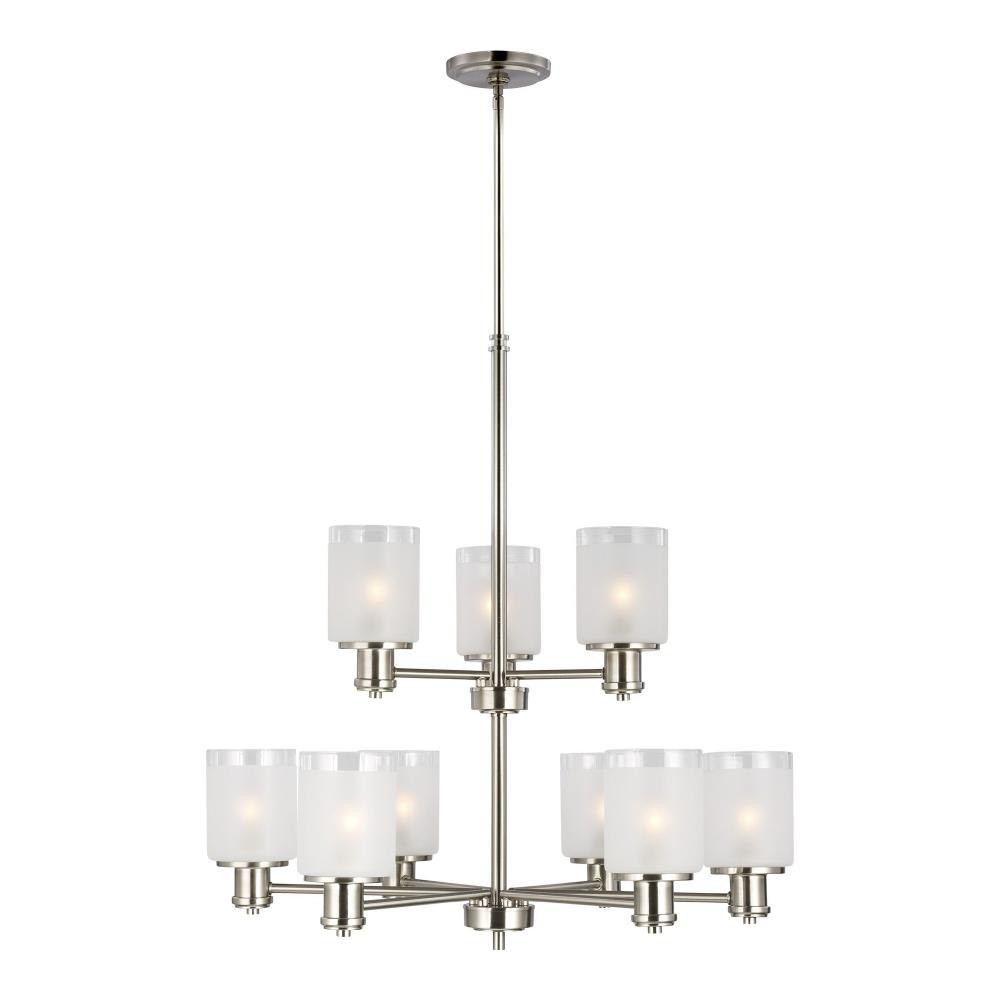 Norwood 9 Light Large Chandelier by Generation Lighting - 3139809