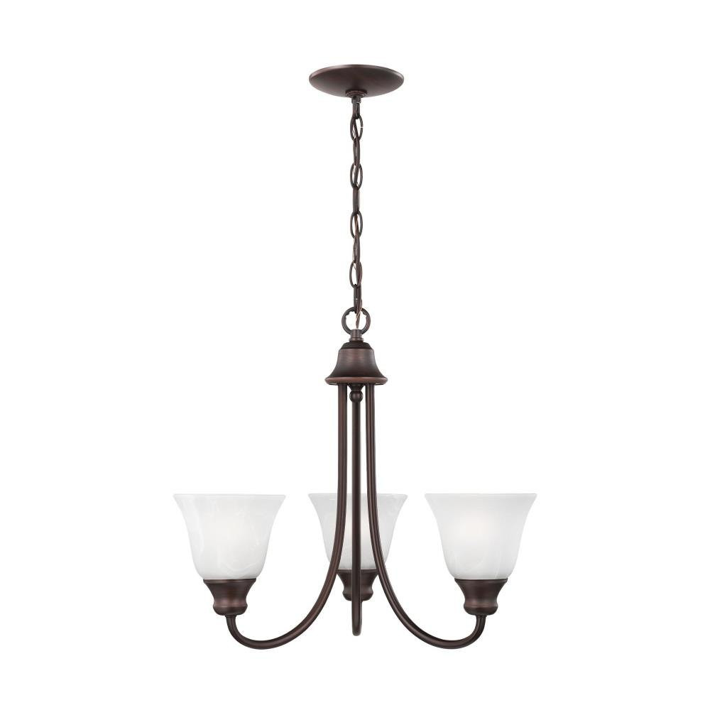 Windgate 3 Light Medium Chandelier by Generation Lighting - 35939