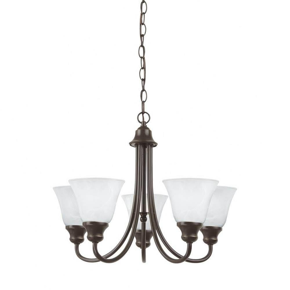 Windgate 5 Light Medium Chandelier by Generation Lighting - 35940