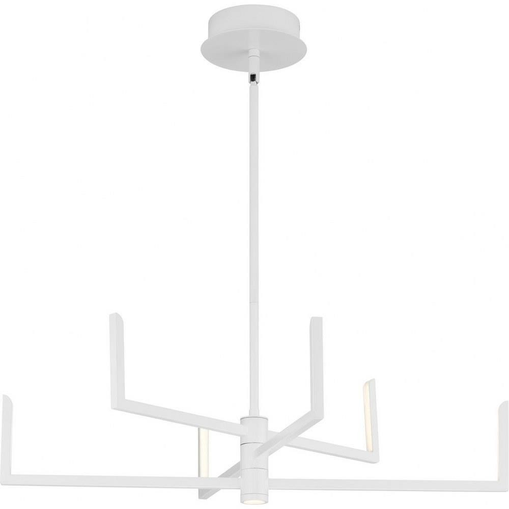 Pivot 6 Light Large Chandelier by Progress - P400260