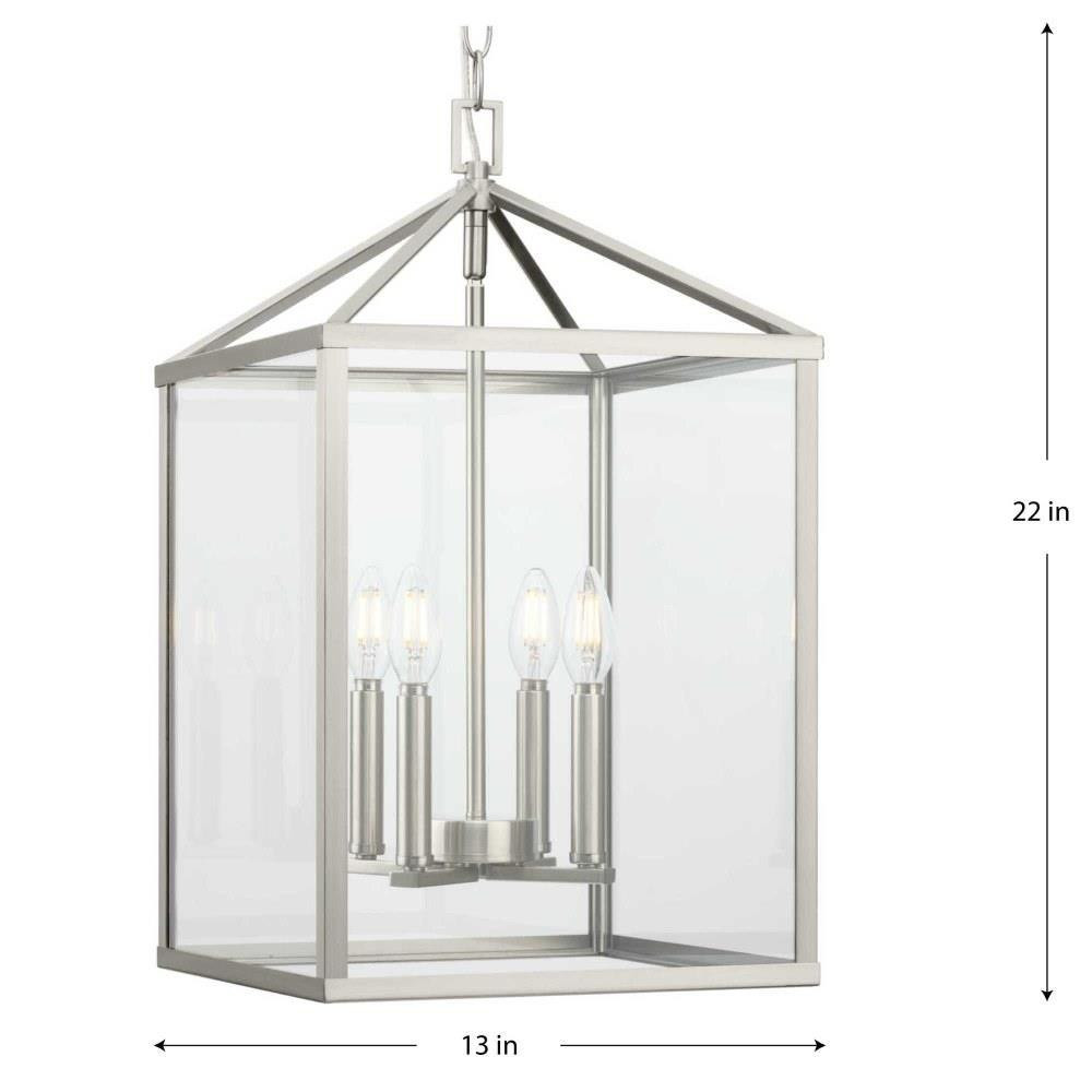 Hillcrest 4 Light Mini Foyer Chandelier by Progress - P500440