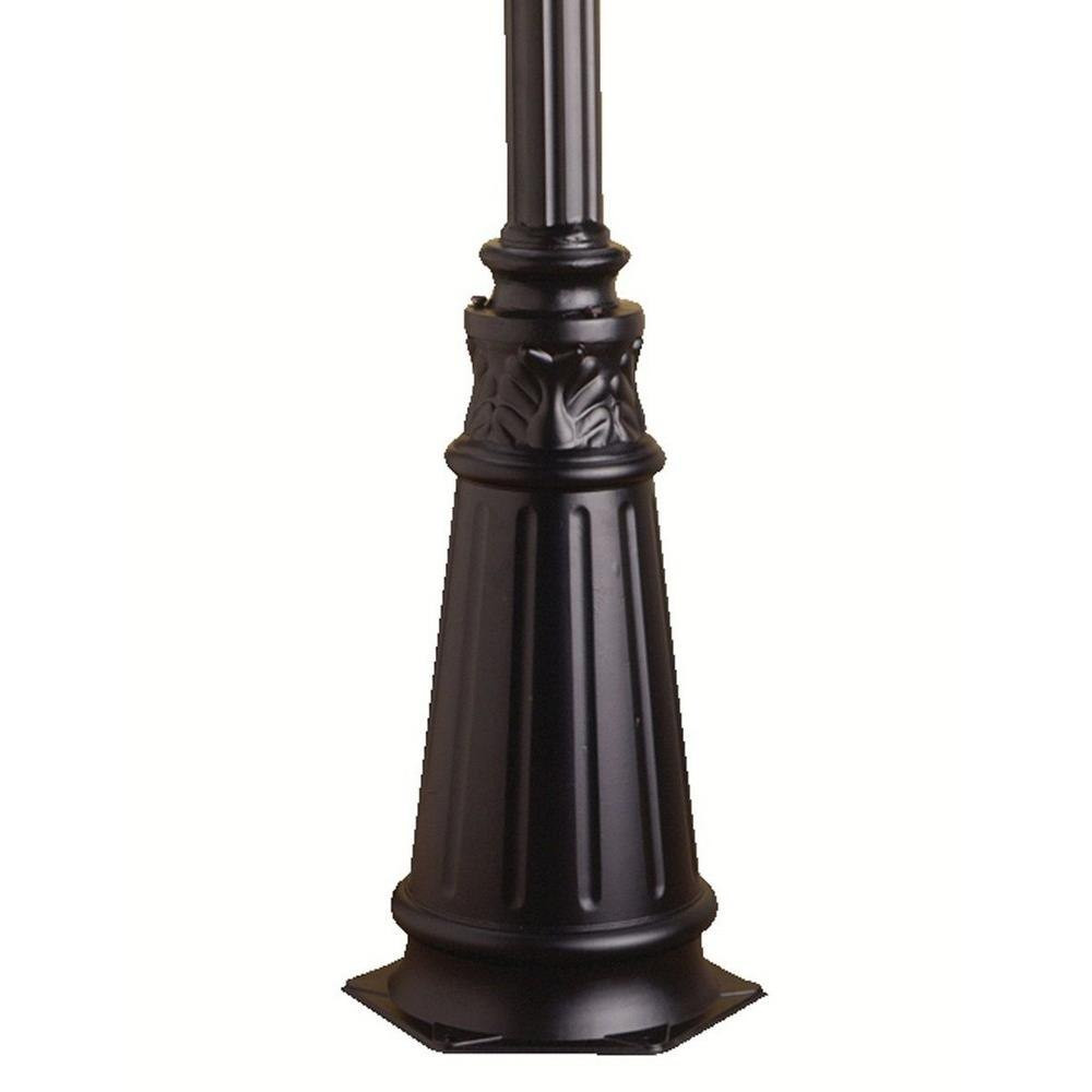 72 Inch Outdoor Post Aluminum Post with Decorative Base by Kichler - 9510