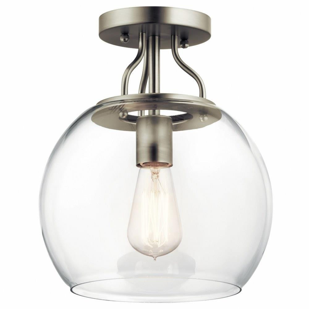 Harmony 1 Light 10 Inch Wide Semi Flush Mount by Kichler - 44066