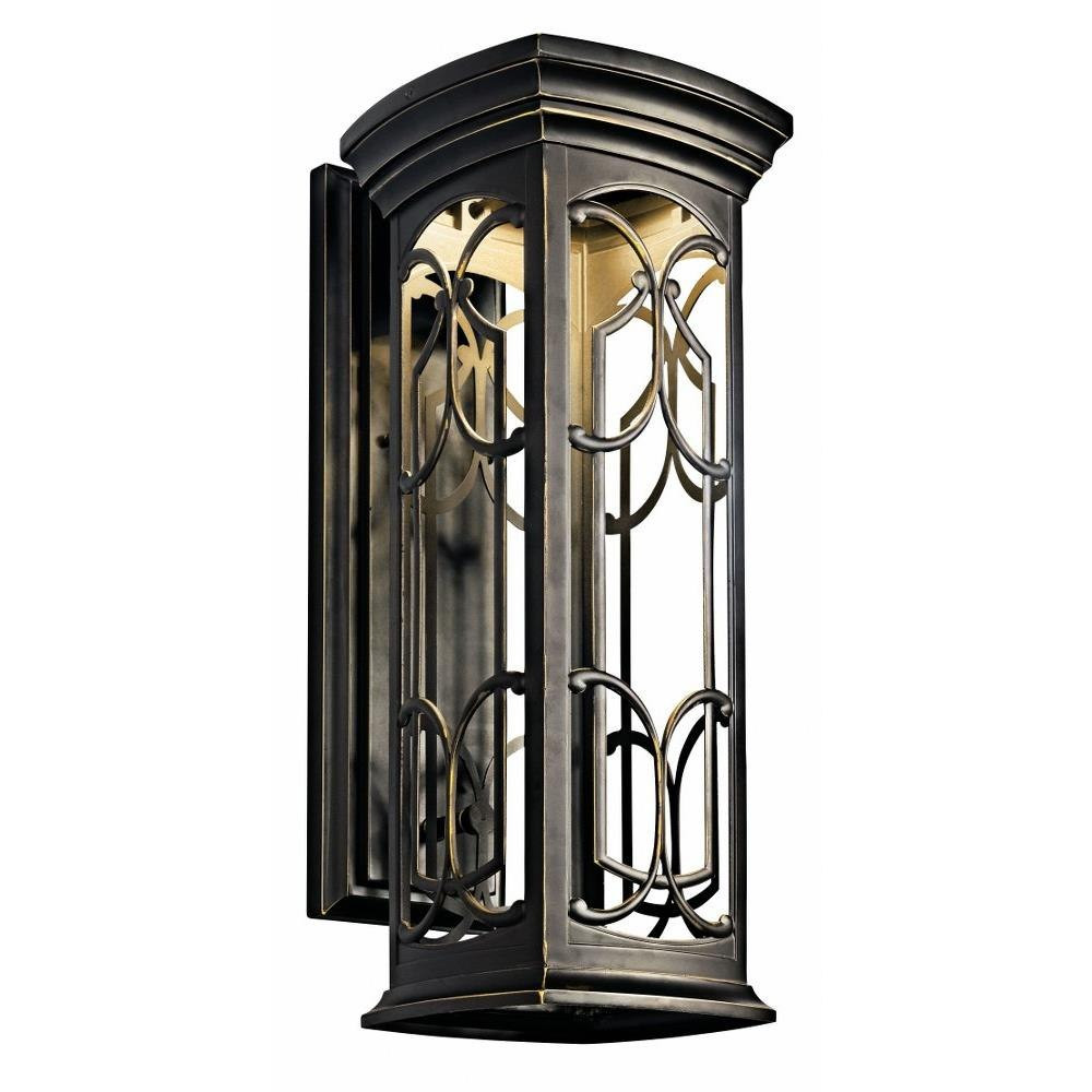 Franceasi 1 Light Outdoor Wall Lantern 22 Inch Tall by Kichler - 49228