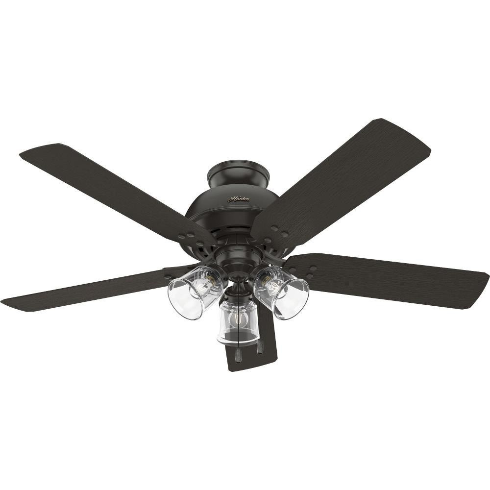 River Ridge 52 Inch 5 Blade Ceiling Fan with Light Kit by Hunter Fans - 5136
