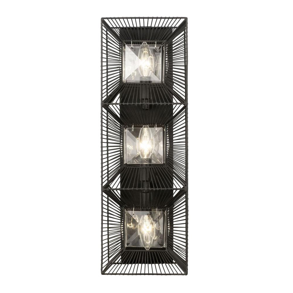 Arcade 3 Light Wall Sconce by Varaluz - 366W03