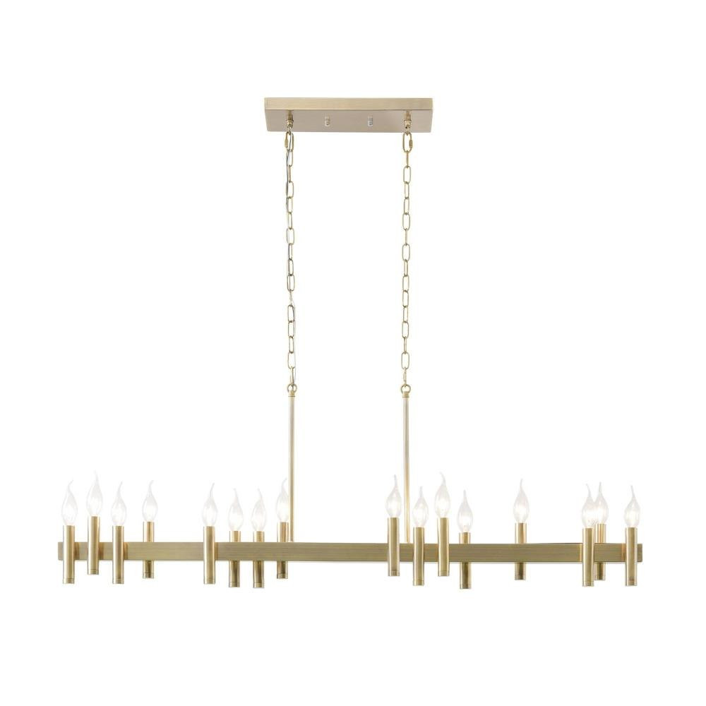 Collette 16 Light Oversized Linear Pendant by Varaluz - 357N16