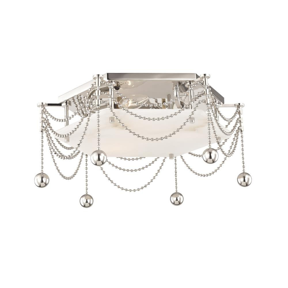 Zariah 3 Light 17 Inch Wide Flush Mount by Hudson Valley - 5217