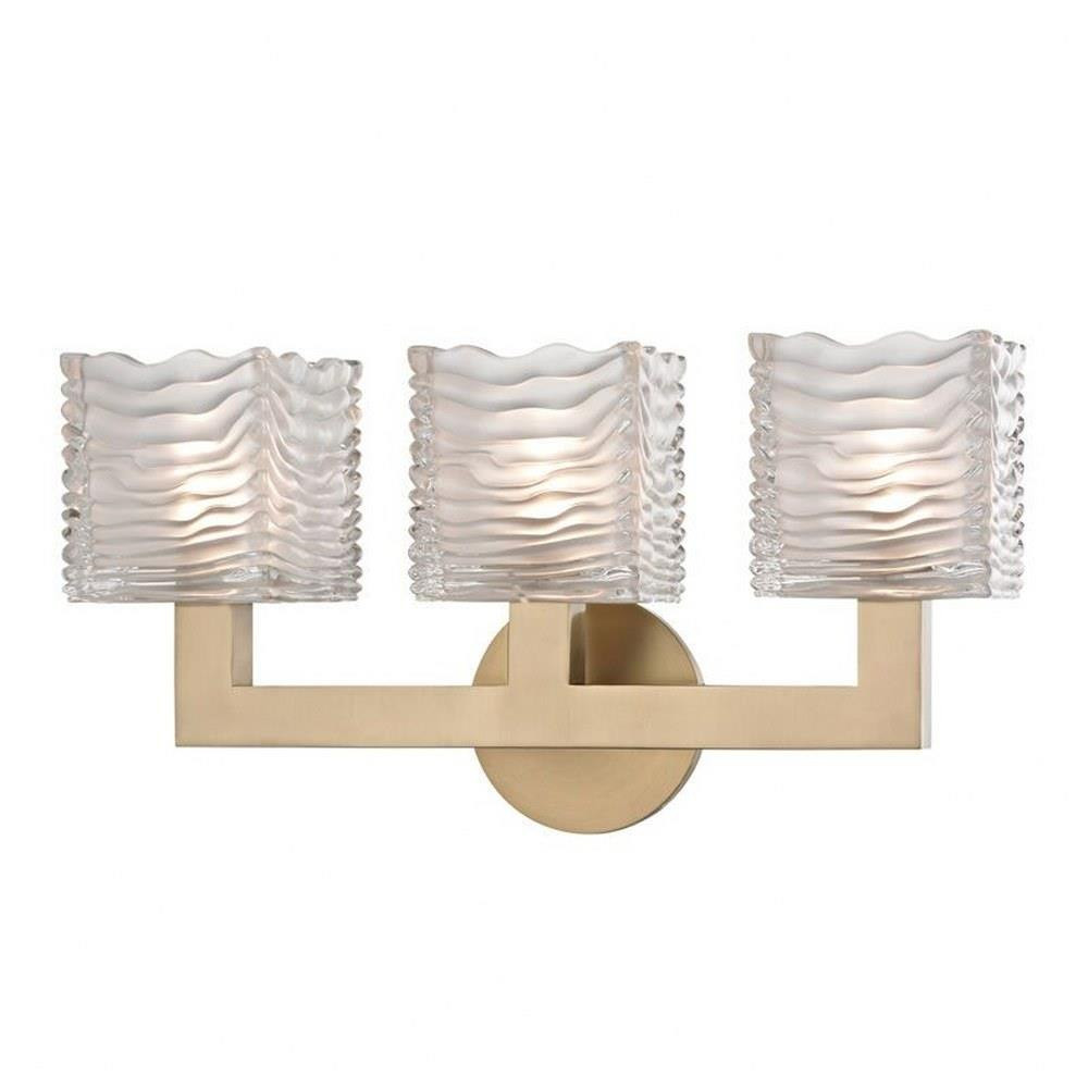 Sagamore 3 Light Bath Vanity 9 x 17.5 Inch by Hudson Valley  - 5443
