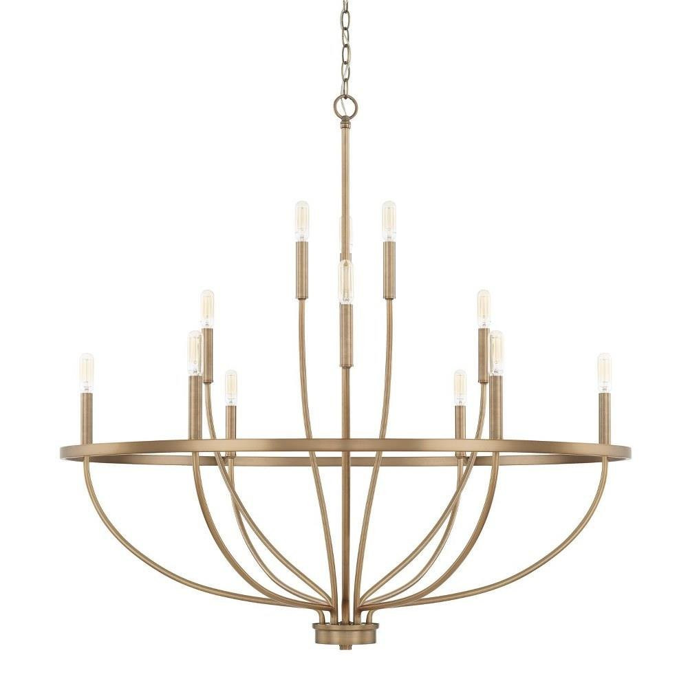 Greyson 12 Light Oversized Chandelier by Homeplace - 428501