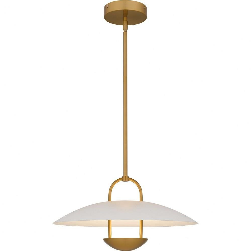 Bingham 14W LED Pendant 9.75 Inch Tall and 18 Inch Wide by Quoizel - BIN2818