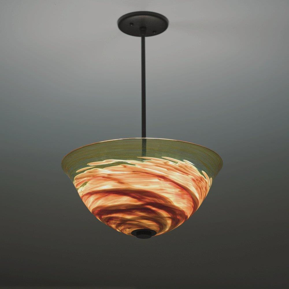 Rose 3 Light 21 Inch Agua Large Pendant by WPT Design - ROSE-AGUA-21