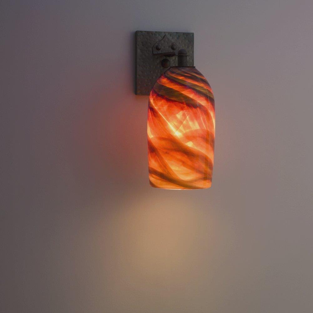 Rose Craftsman 1 Light Wall Sconce by WPT Design - ROSE-CRFT