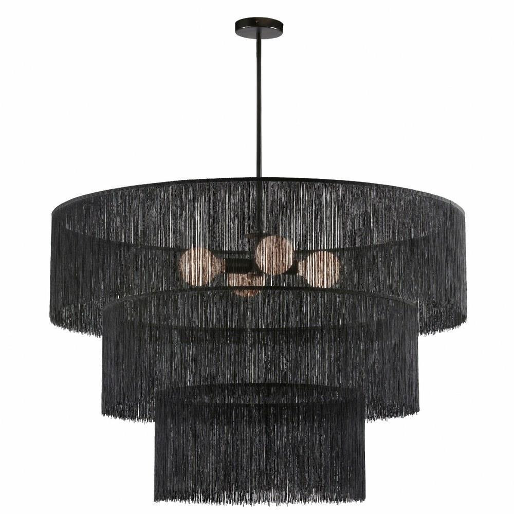 Cadelaria 400W 4 LED Chandelier 25 Inch Tall and 40 Inch Wide by Dainolite - CDL-404C