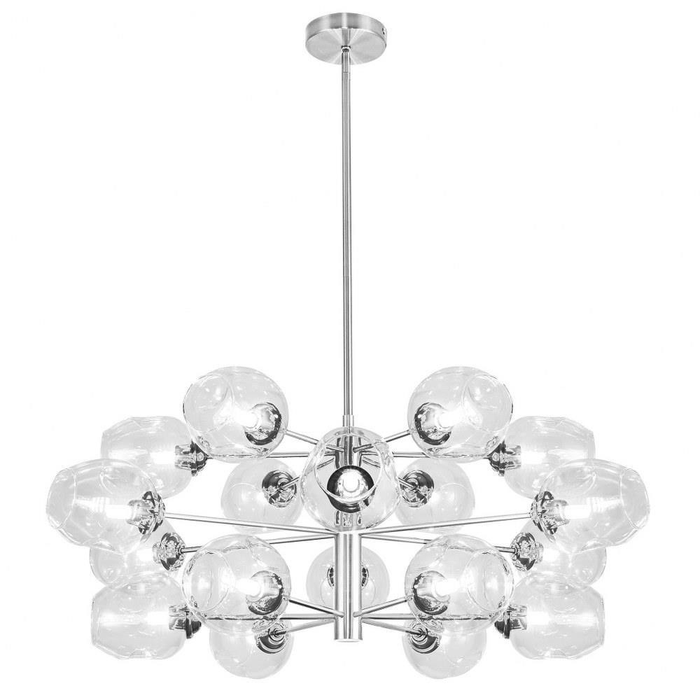 Abii 18 Light Large 3 Tier Chandelier by Dainolite - ABI-3318C