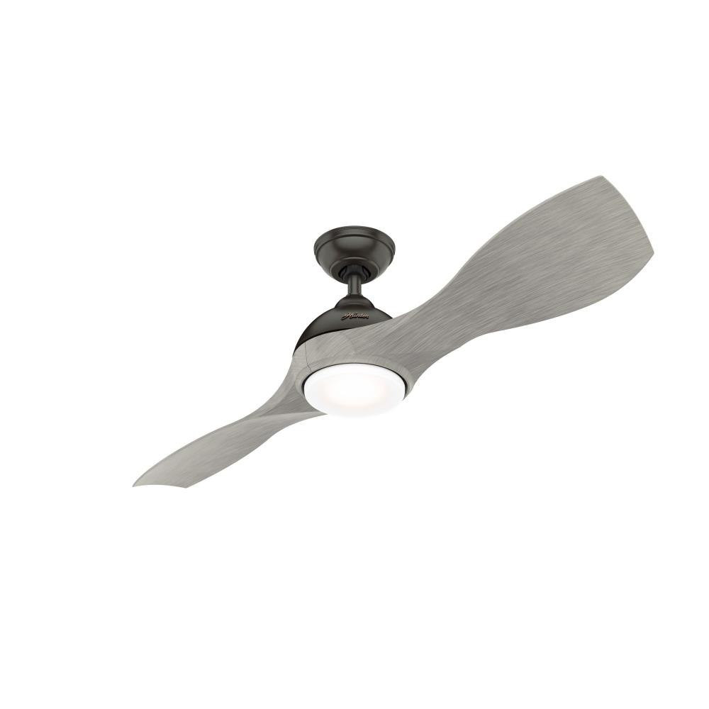 Milstream 56 Inch Ceiling Fan with LED Light Kit and Remote by Hunter Fans - 1001034