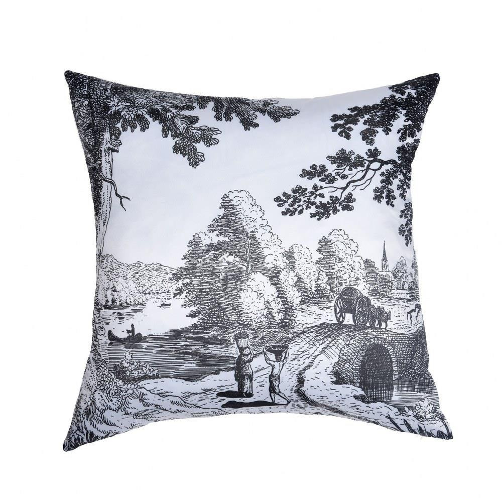 Dann Foley 24 Inch Printed Cushion Pillow by Stylecraft - DFS10027DS