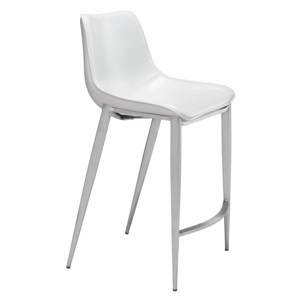 Magnus Counter Chair Set 39.8 Inch Tall and 20.7 Inch Wide by Zuo Modern - 101408