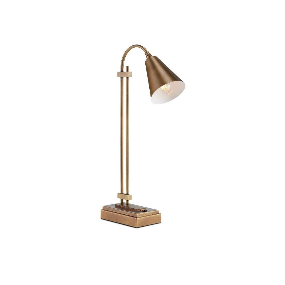 Symmetry 1 Light Table Lamp 20.5 x 4 Inches by Currey Company - 6000-12