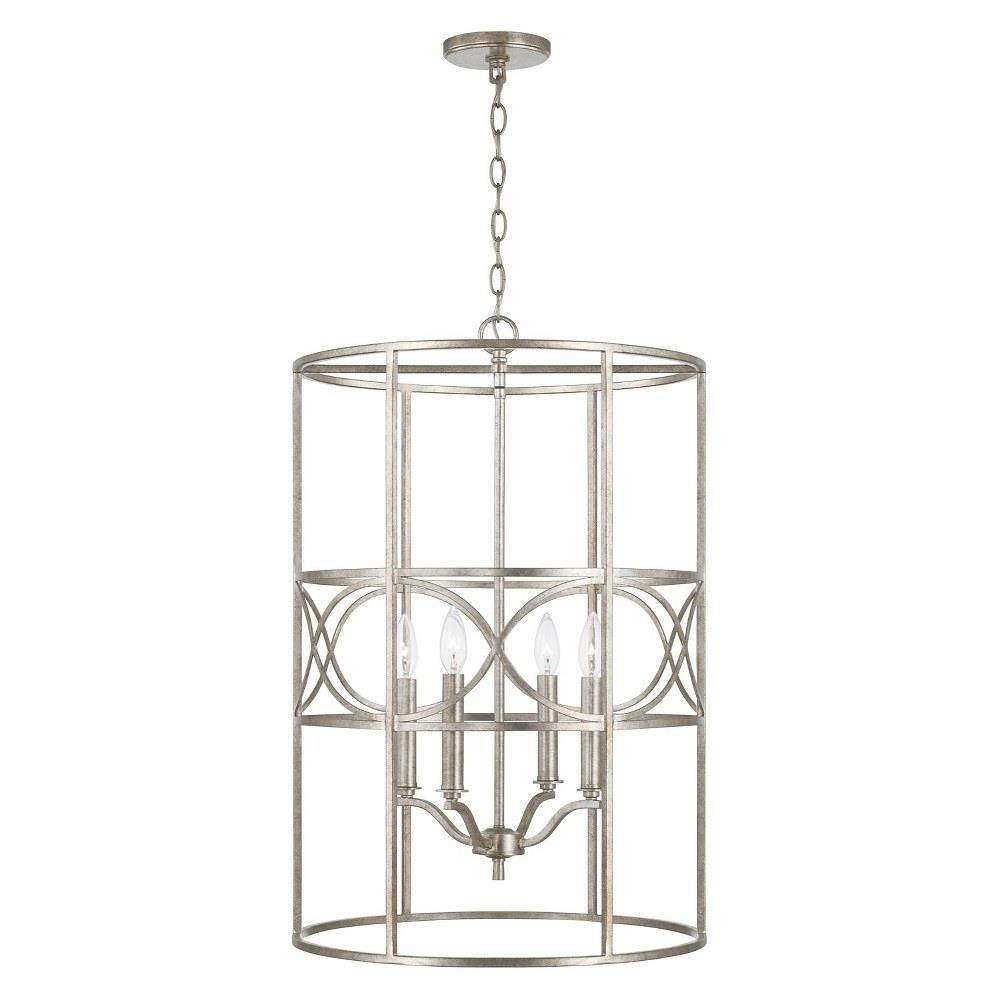 Sylvia 4 Light Small Foyer Chandelier by Capital - 542341
