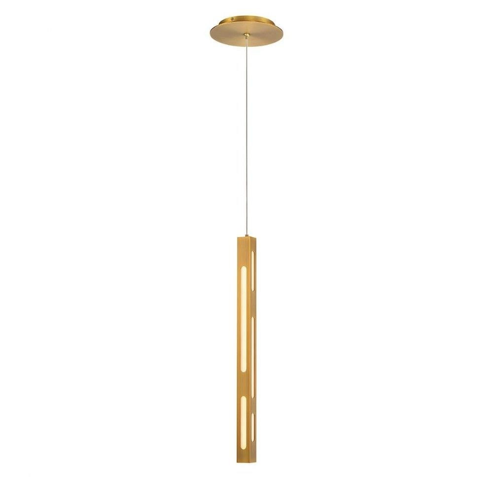 Flute 13W 1 LED Light Mini Pendant by Modern Forms - PD-44918