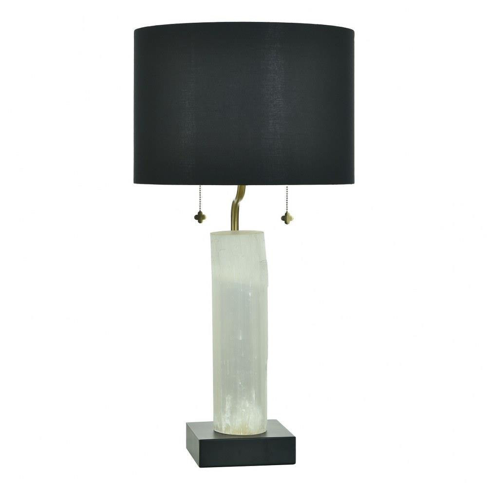 Jasper 2 Light Round Table Lamp 32 Inch Tall and 16 Inch Wide by Stylecraft - TDL334398