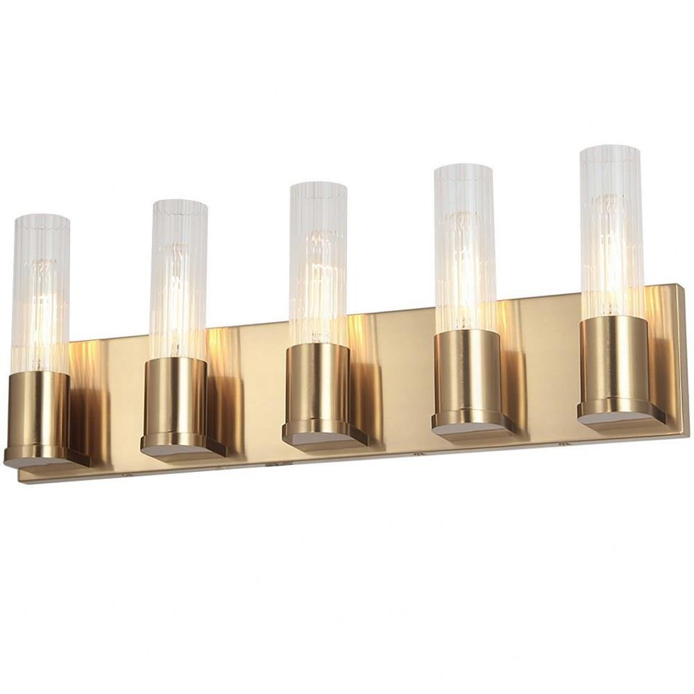 Tube 5 Light Vanity Light by Dainolite - TBE-225W