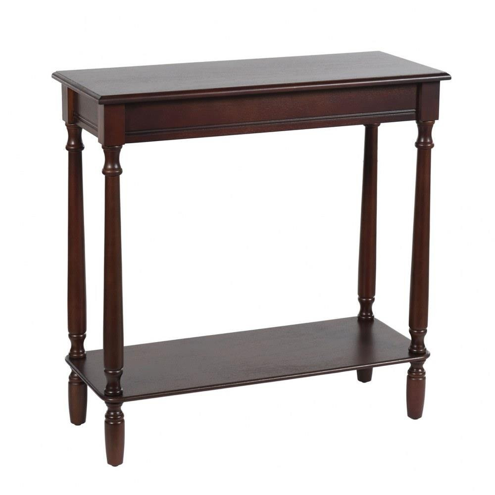 Rachel 28.25 Inch Console Table with Storage Shelf End Table by Stylecraft - RACHEL-28