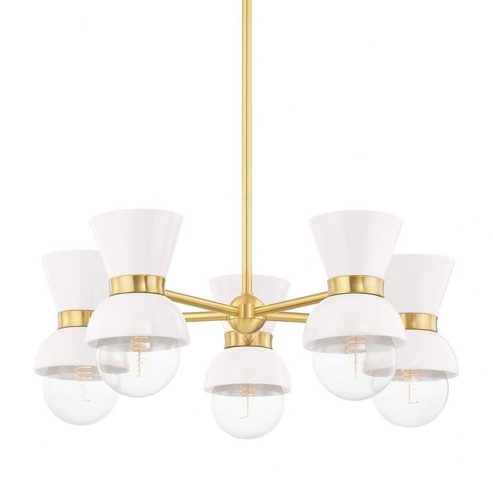 Gillian 5 Light Large Chandelier by Mitzi - H469805