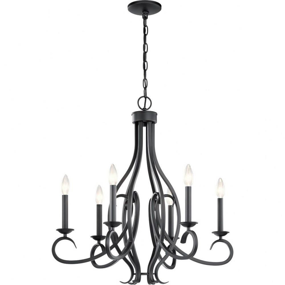 Ania 6 Light Medium Chandelier by Kichler - 52240