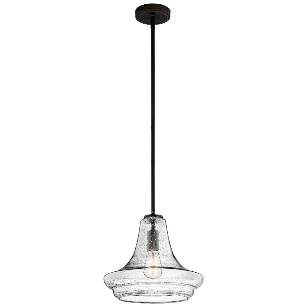 Everly 1 Light Medium Pendant 12.5 Inch Wide by Kichler - 42328