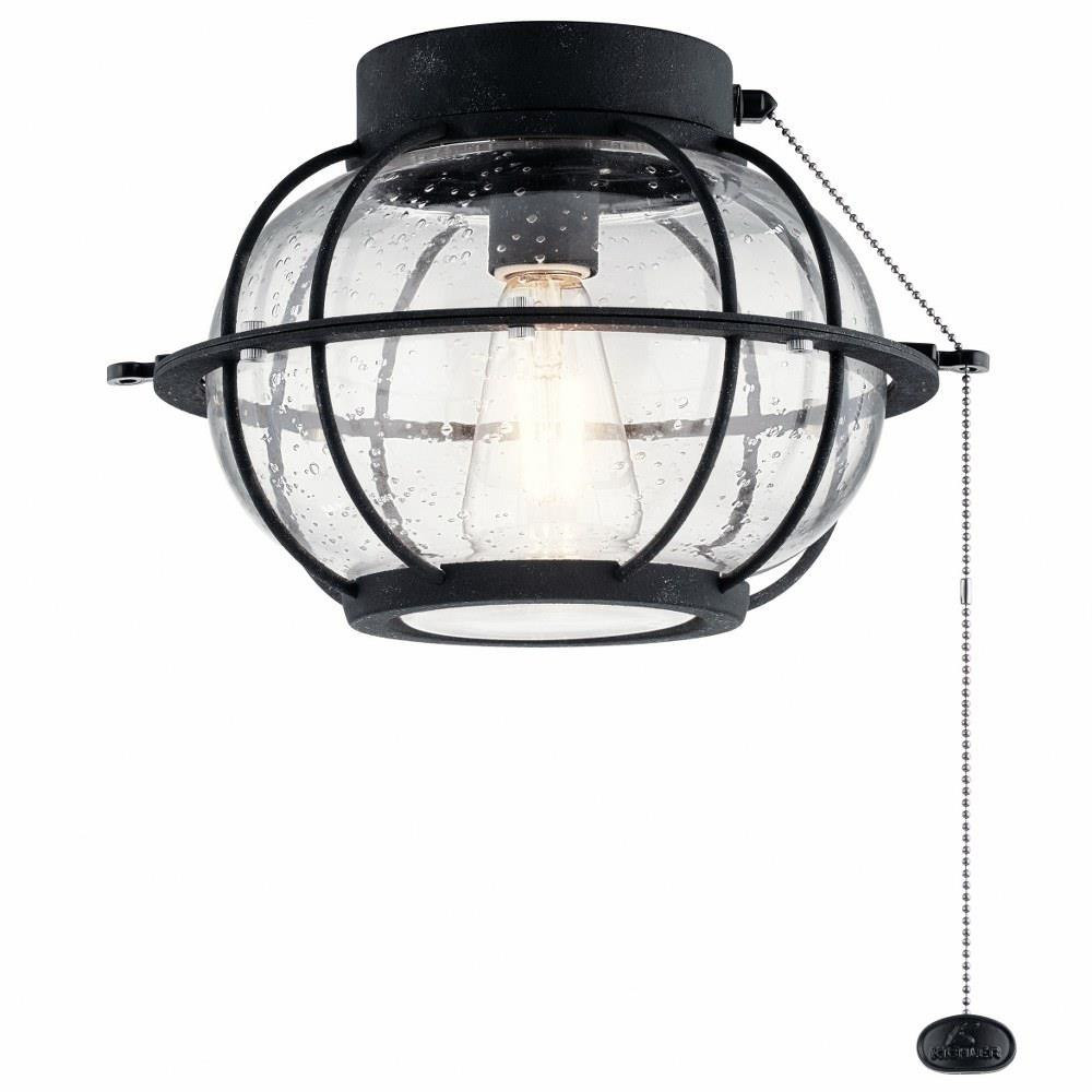 Bridge Point 7W 1 LED Ceiling Fan Light Kit 12.5 Inch Wide by Kichler - 380945