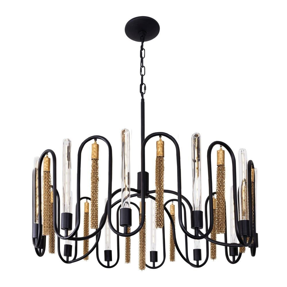 Darden 12 Light Oversized Pendant by Varaluz - 354P12