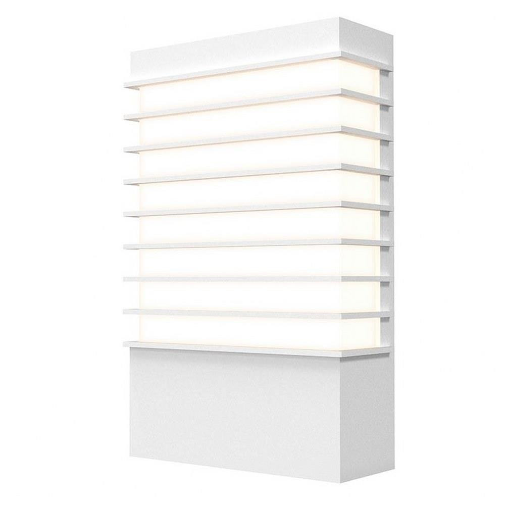 Tawa LED Wide Wall Sconce 13 Inch Tall by Sonneman - 7414