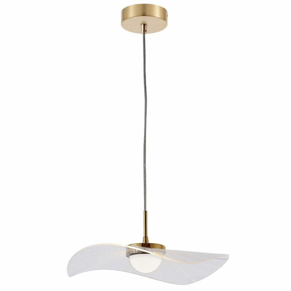 Percival 10W 1 LED Pendant 4 Inch Tall and 15.75 Inch Wide by Dainolite - PCV-1510LEDP