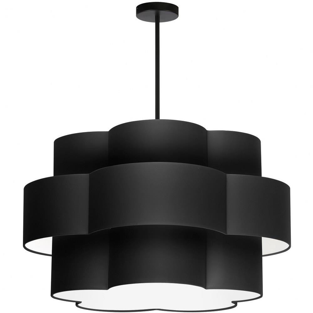 Phlox 4 Light Large 3 Tier Chandelier by Dainolite - PLX-284C