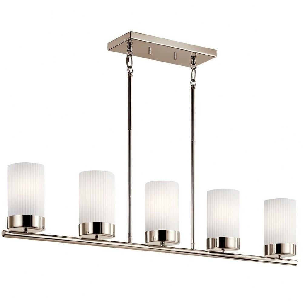Ciona 5 Up Light Linear Chandelier by Kichler - 52430