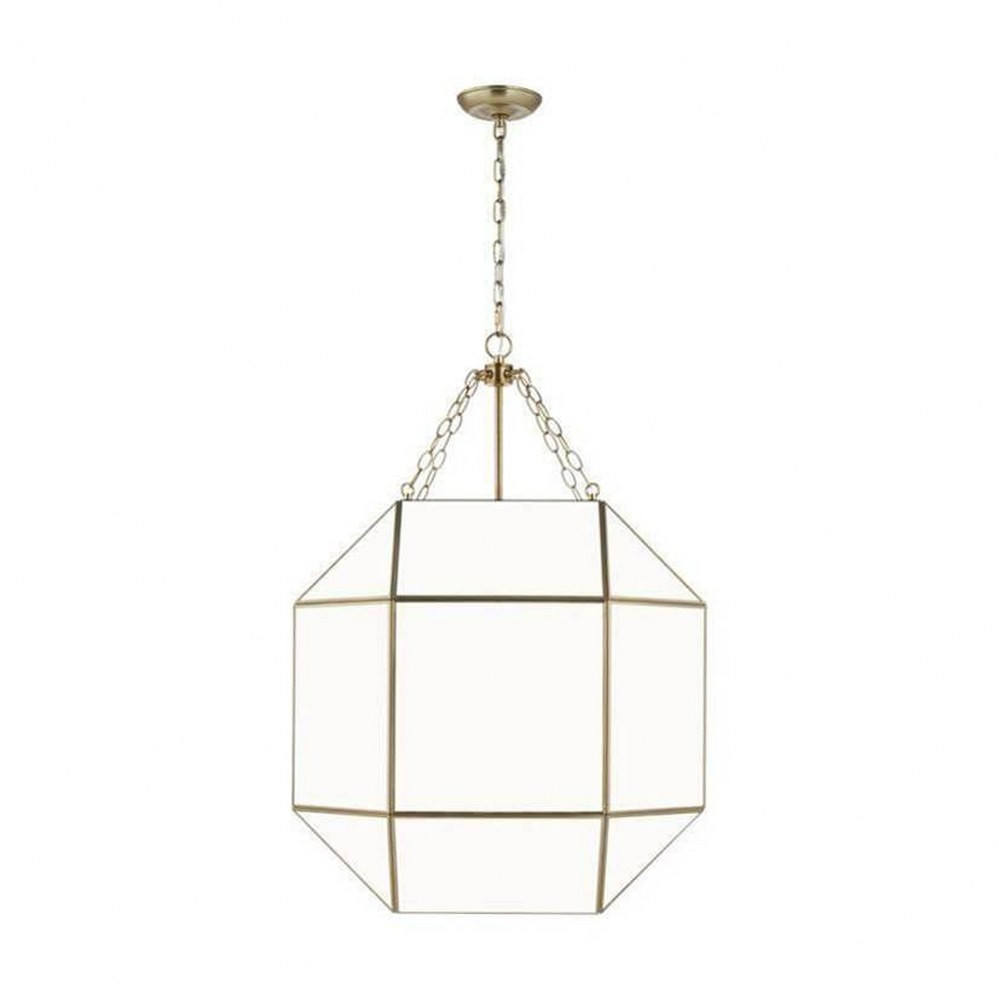 Morrison 4 Light Large Pendant 34.25 Inch Tall by Visual Comfort Studio - 5279454