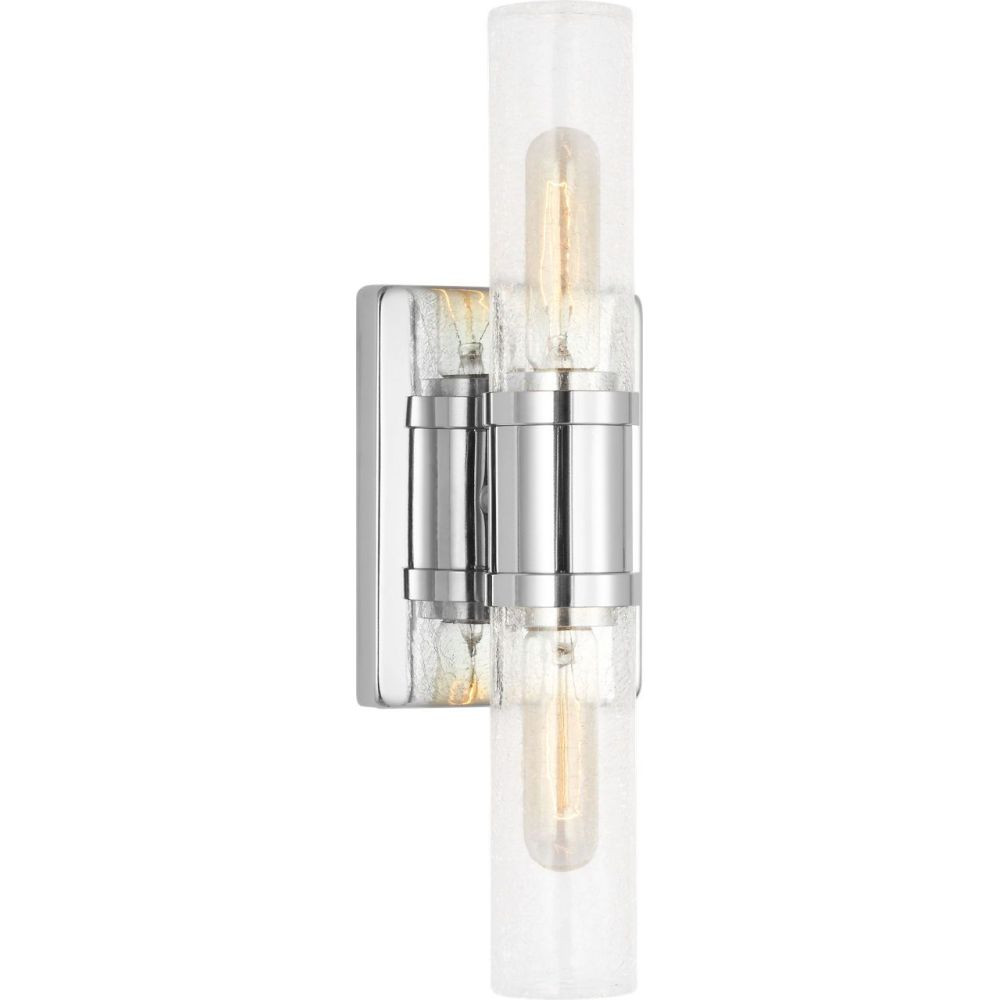 Keaton 2 Light Small Bath Vanity 16 X 5 Inch Wide by Visual Comfort Studio - 4465002C
