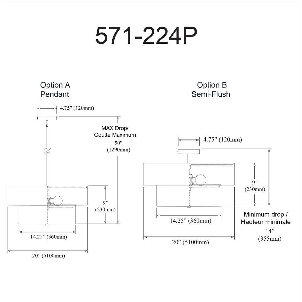 571-224P-SC-WH | dimension