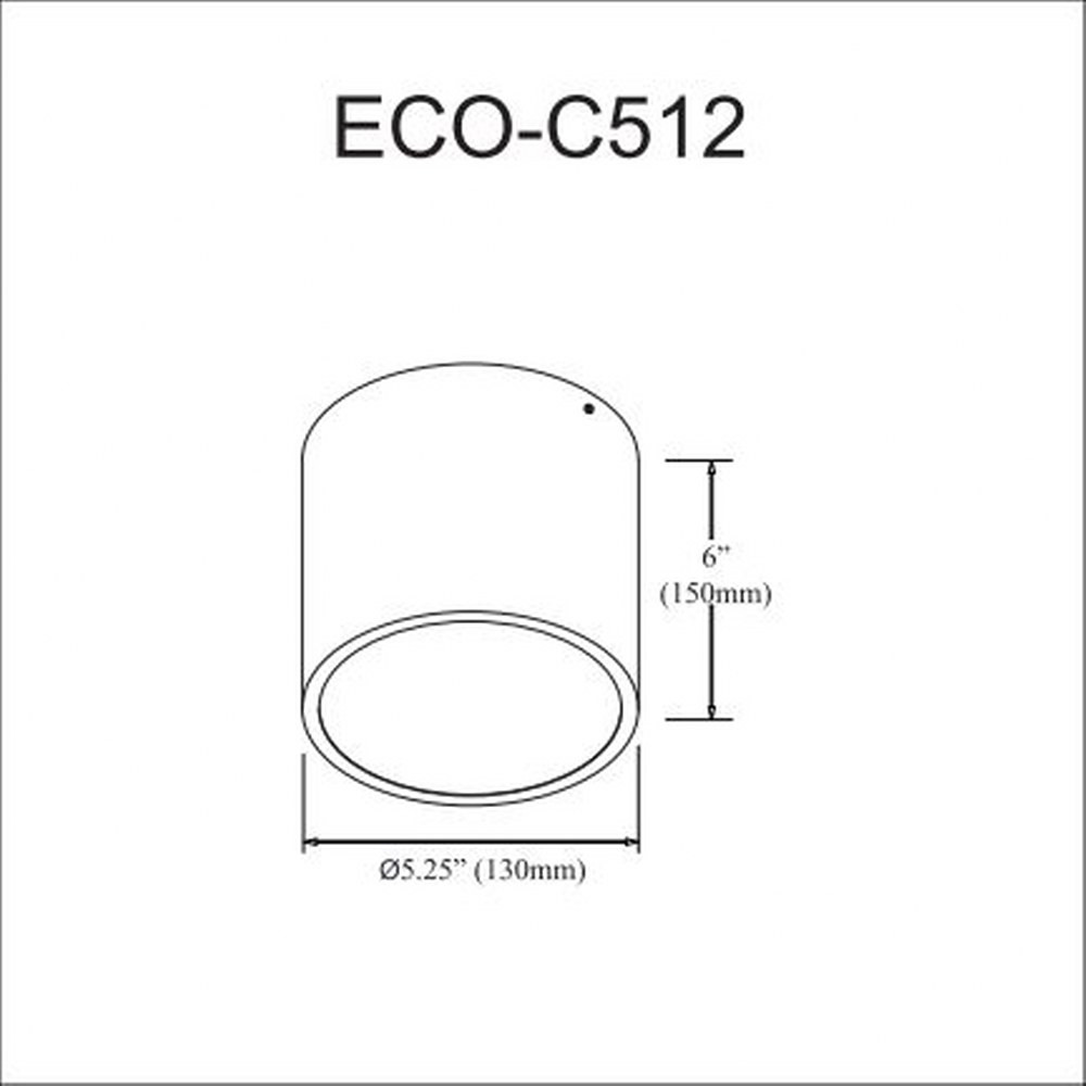 ECO-C512-MB | dimension