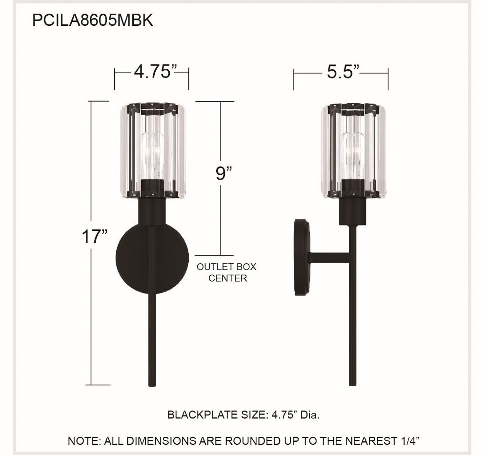 PCILA8605MBK | dimension